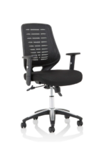 BIG DEALS Dynamic Relay Task Operator Chair - Black or Silver Back -32418