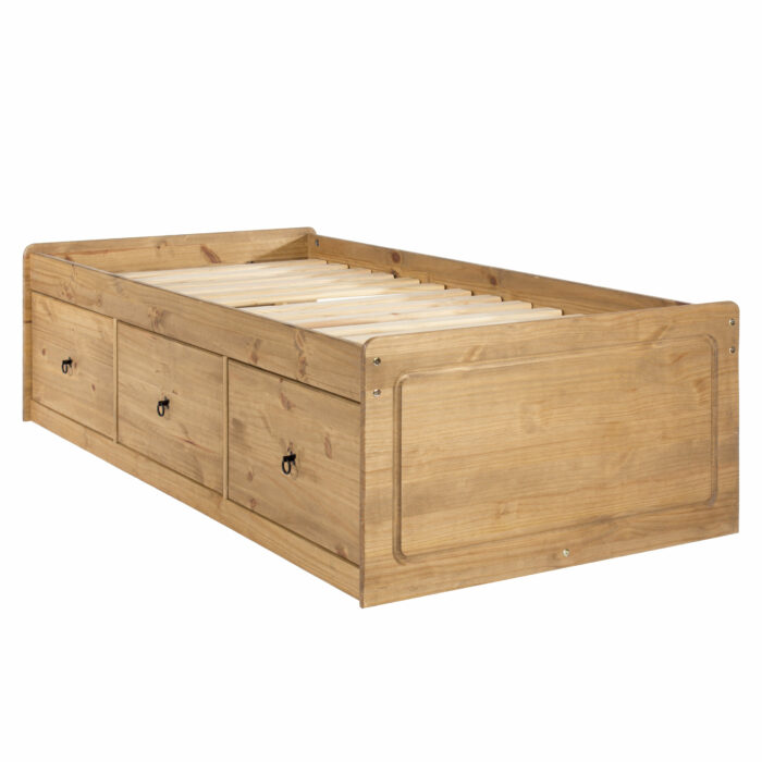 Core Cabin bed antique waxed pine finish-36001