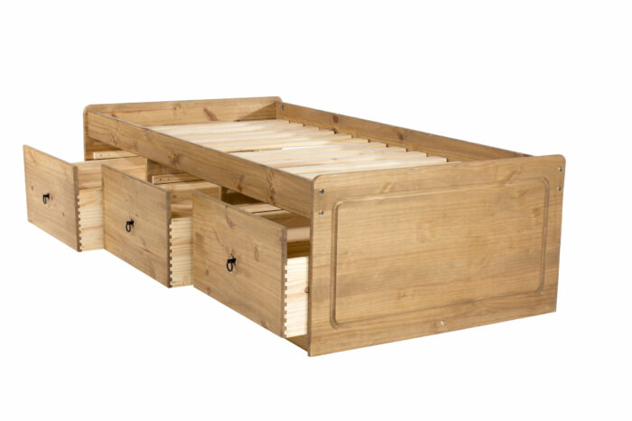 Core Cabin bed antique waxed pine finish-36000