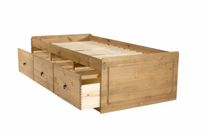 Core Cabin bed antique waxed pine finish-35999