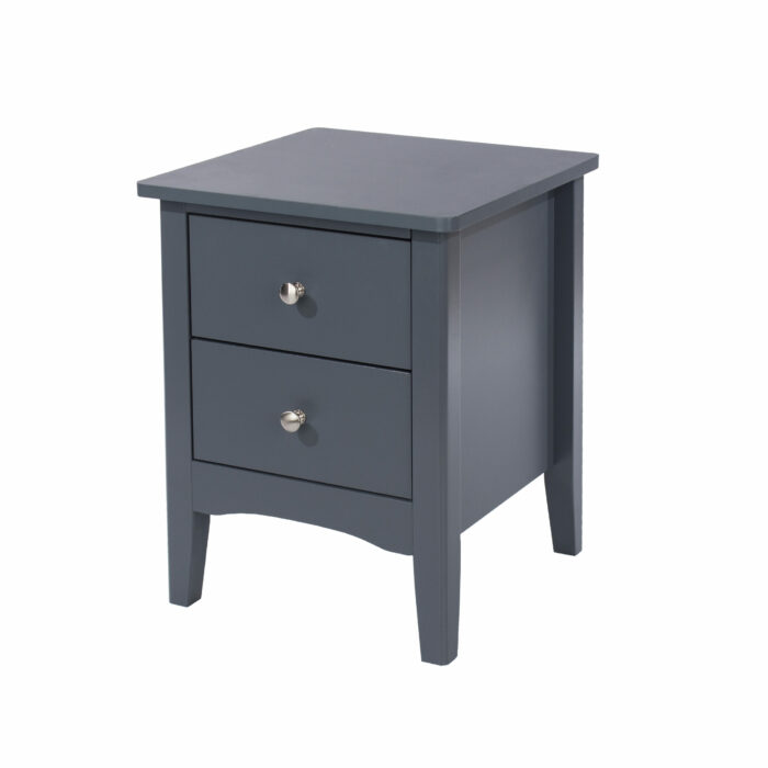 Core Blue Como 2 drawer petite beside cabinet-36155