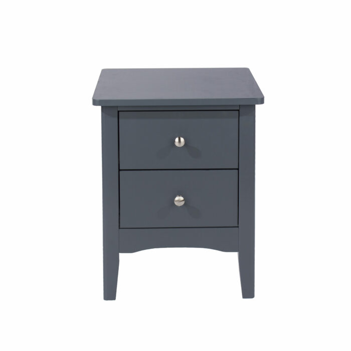 Core Blue Como 2 drawer petite beside cabinet-36153