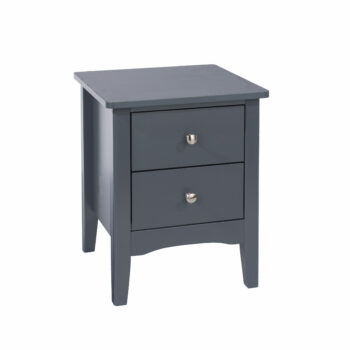 Core Blue Como 2 drawer petite beside cabinet-0