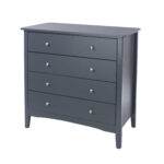 Core Blue Como 4 drawer chest-36165