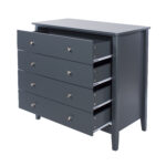 Core Blue Como 4 drawer chest-36164