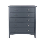 Core Blue Como 5 drawer chest-36168