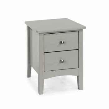 Core Grey Como 2 drawer petite beside cabinet-0