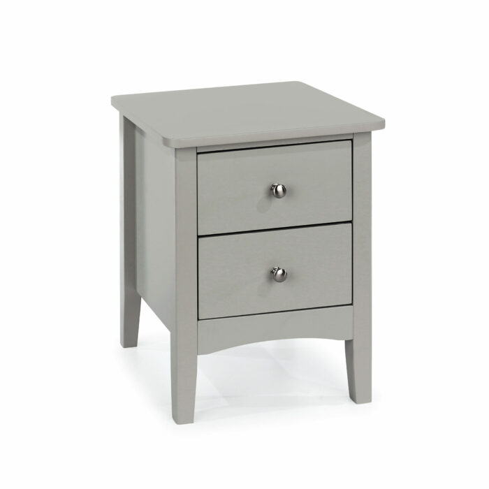 Core Grey Como 2 drawer petite beside cabinet-0