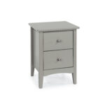 Core Grey Como 2 drawer bedside cabinet-0