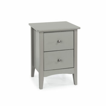 Core Grey Como 2 drawer bedside cabinet-0