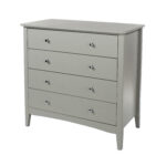Core Grey Como 4 drawer chest-36202