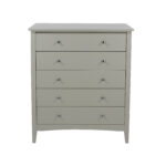 Core Grey Como 5 drawer chest-36209