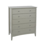 Core Grey Como 5 drawer chest-0
