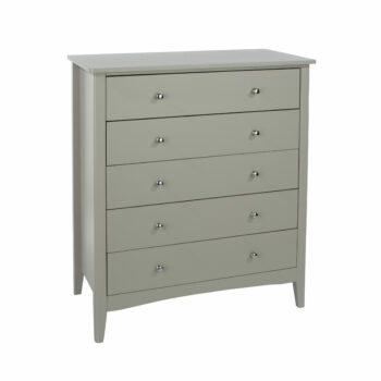 Core Grey Como 5 drawer chest-0