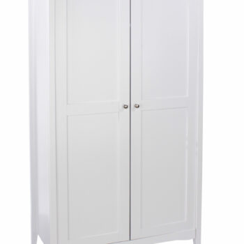 Core White Como 2 door wardrobe-0