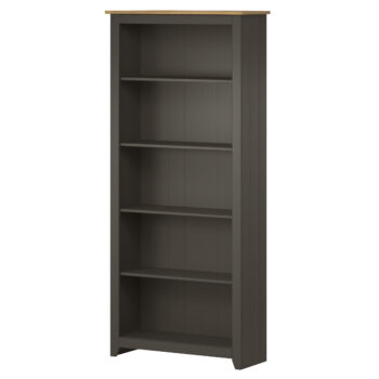Core Capri Carbon tall bookcase-0