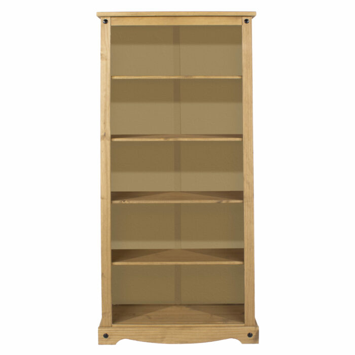 Core Corona tall bookcase solid pine-36013