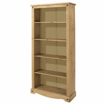 Core Corona tall bookcase solid pine-0