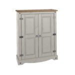 Core Grey Corona 2 door cupboard unit-0