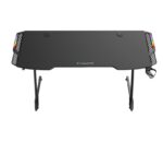 ThunderX3 ED5 Hex Gaming Desk - Carbon effect with RGB Lights-33066