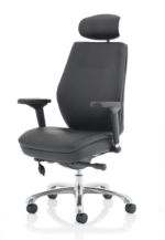 BIG DEALS Dynamic Domino Chair - Black - Leather or Fabric Finish-32482