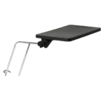 BIG DEALS Dynamic Milan Folding Chair and Optional Writing Tablet - Black-32555