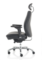 BIG DEALS Dynamic Domino Chair - Black - Leather or Fabric Finish-32479