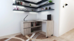 BIG DEALS Dynamic Fleur Smart Storage Desk - White or Grey Oak-32674