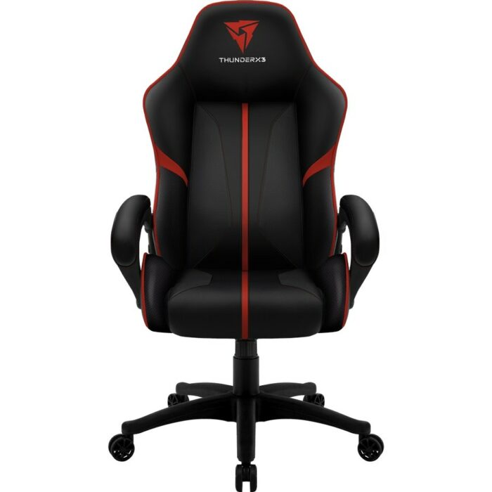 ThunderX3 BC1 Gaming Chair in Black & Red PU Leather-32858