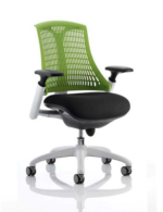 BIG DEALS Dynamic Flex Task Operator Chair - Black or White Frame - Multiple Seat Back Colour Options-32574