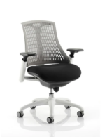 BIG DEALS Dynamic Flex Task Operator Chair - Black or White Frame - Multiple Seat Back Colour Options-32572