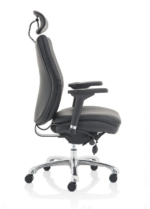 BIG DEALS Dynamic Domino Chair - Black - Leather or Fabric Finish-32488