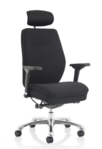 BIG DEALS Dynamic Domino Chair - Black - Leather or Fabric Finish-0