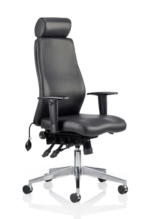 BIG DEALS Dynamic Onyx Ergo Posture Chair - Black - Optional Headrest-0