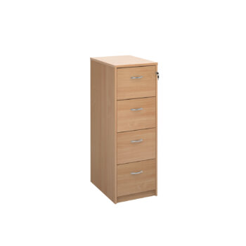 DAMS Deluxe Wooden Filing Cabinets 2,3 or 4 Drawer-0