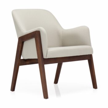 Elite Lusso Lounge Chair with Wooden Frame-0