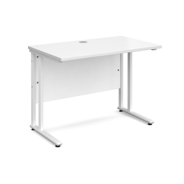 BIG DEALS Dams Maestro 25 Cantilever Leg Straight Desk 600mm Deep-32099