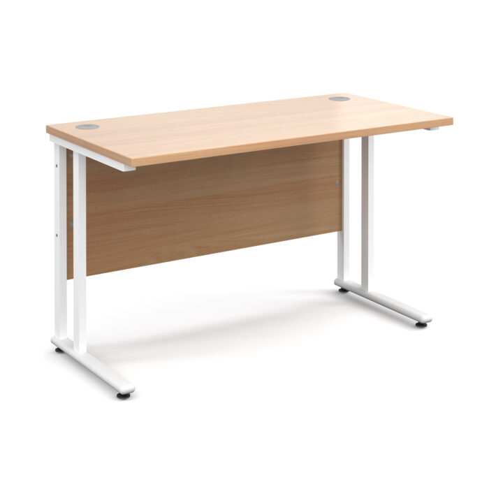 BIG DEALS Dams Maestro 25 Cantilever Leg Straight Desk 600mm Deep-32100