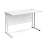 BIG DEALS Dams Maestro 25 Cantilever Leg Straight Desk 600mm Deep-32098