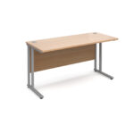 BIG DEALS Dams Maestro 25 Cantilever Leg Straight Desk 600mm Deep-32065