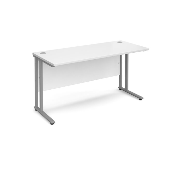 BIG DEALS Dams Maestro 25 Cantilever Leg Straight Desk 600mm Deep-32060