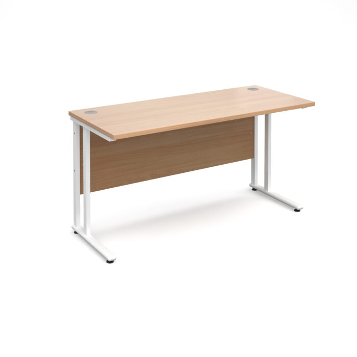 BIG DEALS Dams Maestro 25 Cantilever Leg Straight Desk 600mm Deep-32097