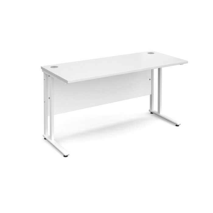 BIG DEALS Dams Maestro 25 Cantilever Leg Straight Desk 600mm Deep-32091