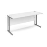 BIG DEALS Dams Maestro 25 Cantilever Leg Straight Desk 600mm Deep-32057