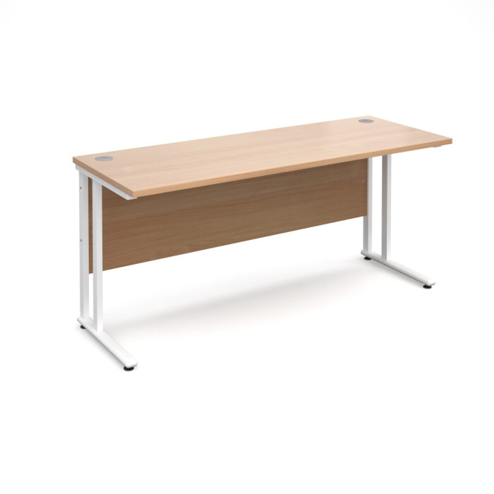 BIG DEALS Dams Maestro 25 Cantilever Leg Straight Desk 600mm Deep-32081