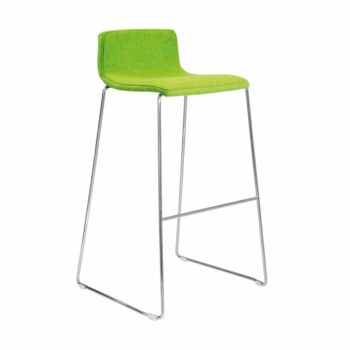 Elite Multiply Fully Upholstered Sled Base Stool-0