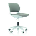 Elite Ace Agile Seating 5 Star Swivel Base Chair with Grey Shell-0