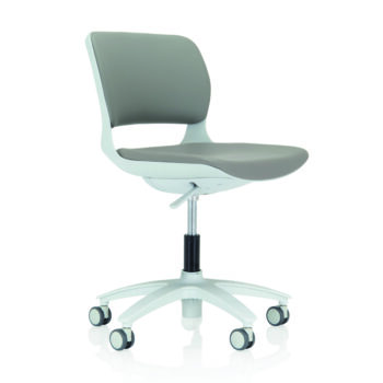 Elite Ace Agile Seating 5 Star Swivel Base Chair with Grey Shell-0
