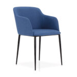 Elite Multi-Purpose Seating Pablo Fully Upholstered 4 Legged Chair with Arms-0