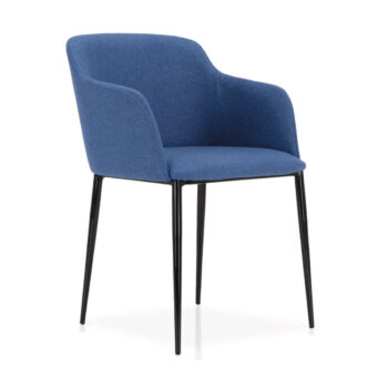 Elite Multi-Purpose Seating Pablo Fully Upholstered 4 Legged Chair with Arms-0